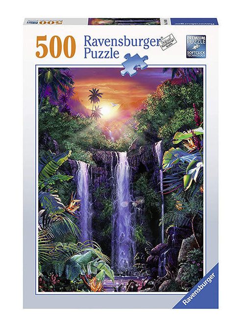 Puzzle 500 db - Csodás vízesés