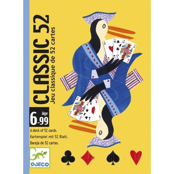 Kártyajáték - Klasszikus francia kártya - Classic 52