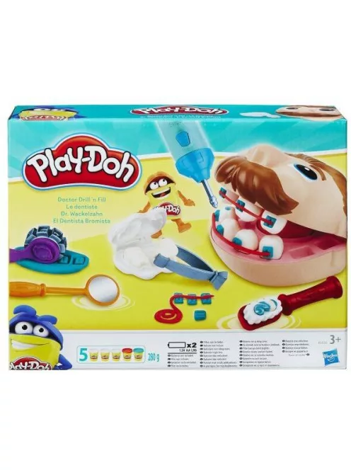 PLAY DOH Dr. Drill és Fill fogászata gyurmakészlet