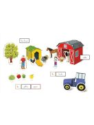 Montessori - A farmon - Clementoni (angol nyelvű játék)