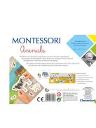 Montessori - Állatok - Clementoni (angol nyelvű játék)