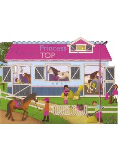 Princess Top - Horses a funny day (pink)