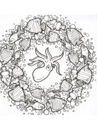 Mandalák és színezők - Víziállatok Napraforgó