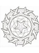 Mandalák és színezők - Víziállatok Napraforgó