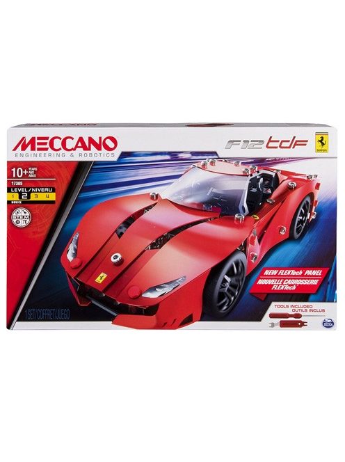 Meccano Ferrari F12 fém építő szett