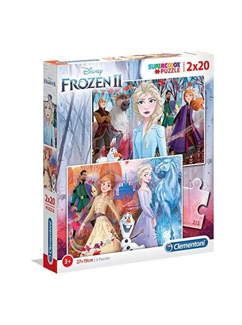 Clementoni Puzzle 2x20 Jégvarázs