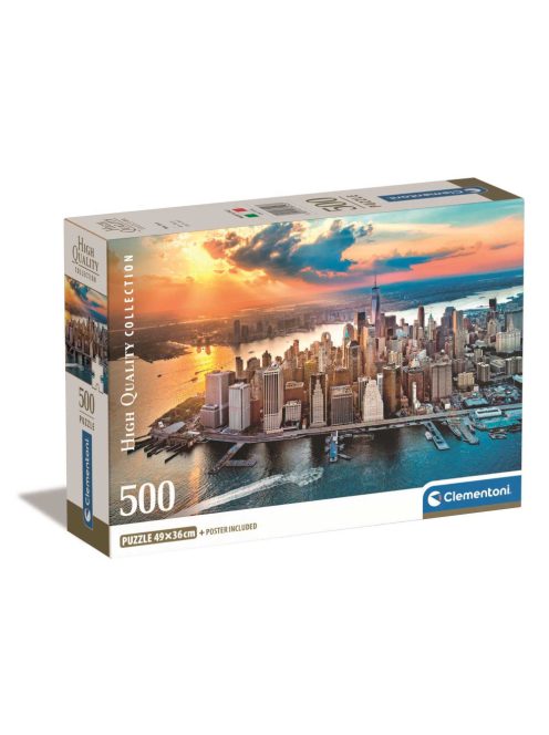 Clementoni 500db-os compact puzzle New York