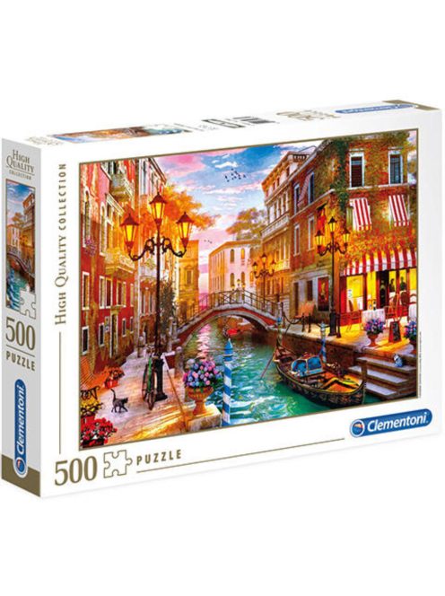 Clementoni 500db-os puzzle - Velencei napnyugta
