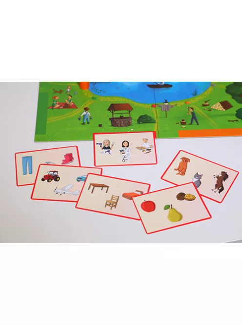 Fejleszt Elek - Barangolás a farmon készségfejlesztő társasjáték