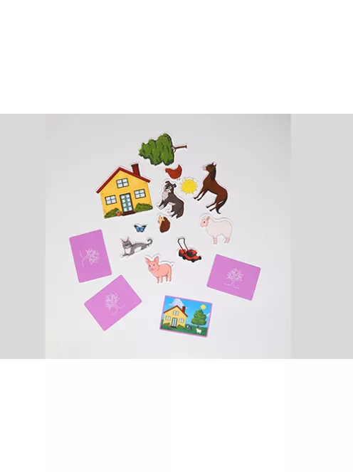 Fejleszt Elek - Barangolás a farmon készségfejlesztő társasjáték