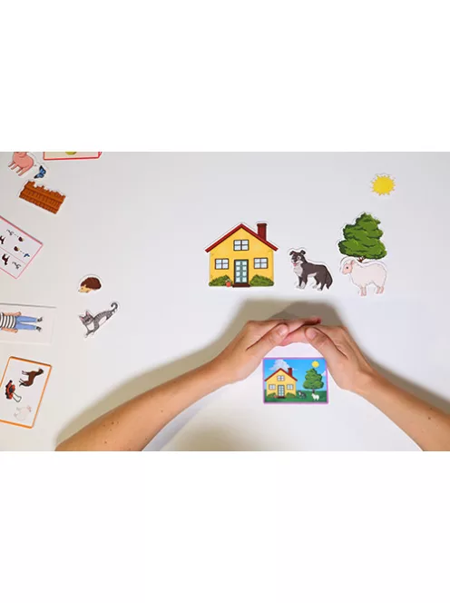 Fejleszt Elek - Barangolás a farmon készségfejlesztő társasjáték