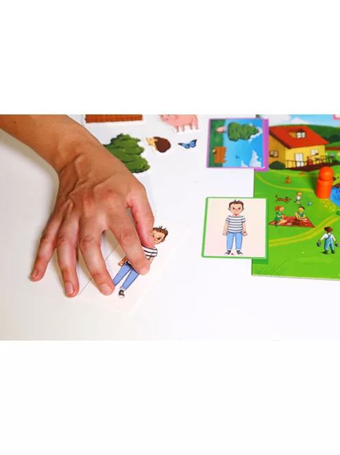 Fejleszt Elek - Barangolás a farmon készségfejlesztő társasjáték