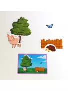 Fejleszt Elek - Barangolás a farmon készségfejlesztő társasjáték