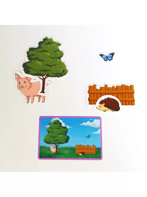 Fejleszt Elek - Barangolás a farmon készségfejlesztő társasjáték