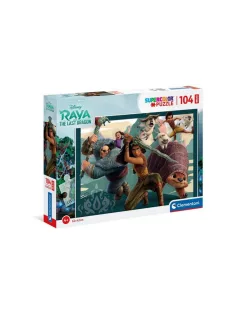   Clementoni - 104 db-os - SuperColor puzzle - Raya és az utolsó sárkány