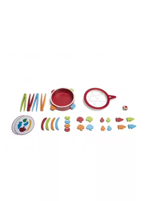 Zöldségek - Csipeszes ügyességi játék - BS Toys GA347