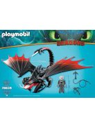 Playmobil Deathgripper és Grimmel - Dragons