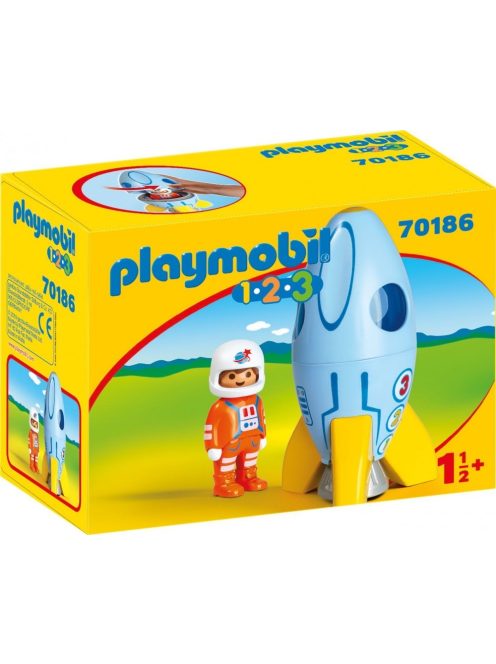Űrhajós rakétával 70186 Playmobil 1.2.3.