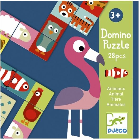 Kétfeles Domino - Animo-puzzle