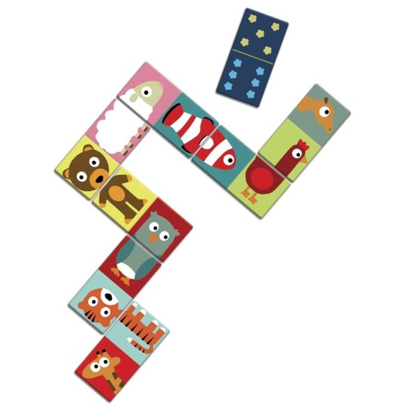 Kétfeles Domino - Animo-puzzle