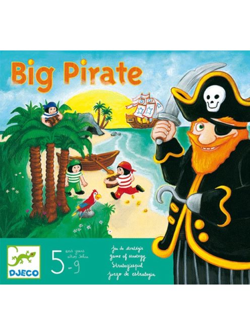 Társasjáték - Big pirate - Nagy kalóz