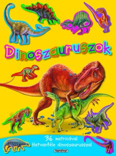 Mozgalmas matricásfüzet - Dinoszauruszok  - Napraforgó