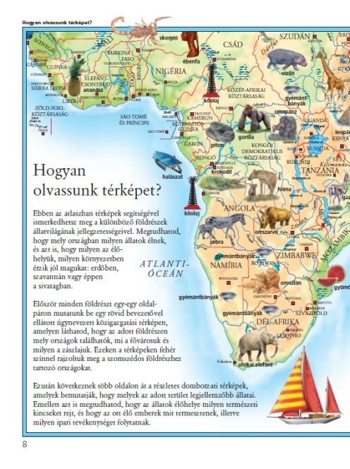 Képes atlasz gyermekeknek - Állatok a világban-Napraforgó