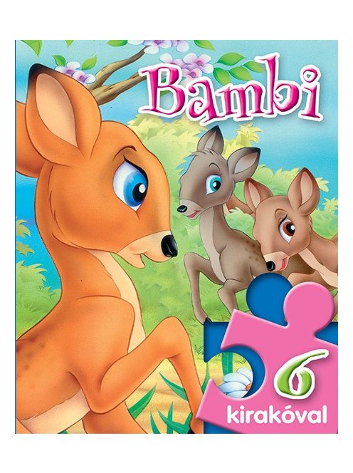 Mesés kirakók - Bambi  Napraforgó