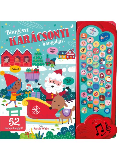 Böngéssz Karácsonyi hangokat! Hangmodulos könyv Napraforgó