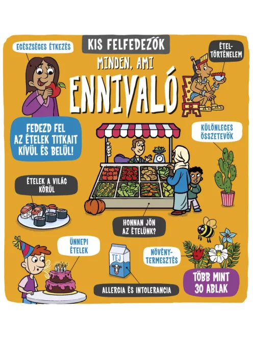 A kis felfedezők- Minden ami ennivaló Napraforgó