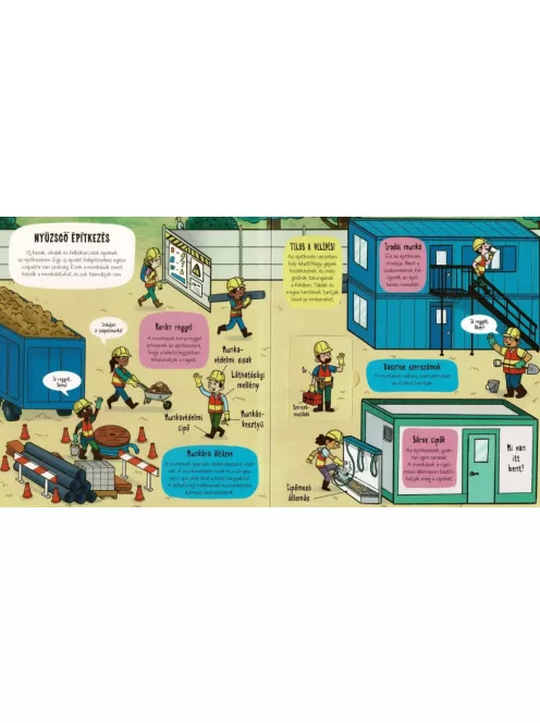 A kis felfedezők- Az építkezésben Napraforgó