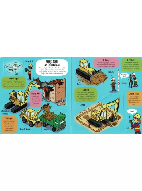 A kis felfedezők- Az építkezésben Napraforgó