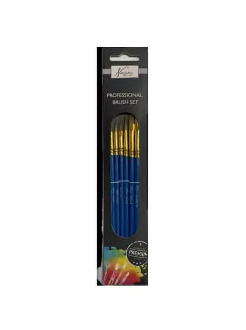 Nassau Professzionális ecset készlet 6 db-os CraftArt