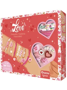 Ékszerkészítő készlet, Szivecskék Auzou