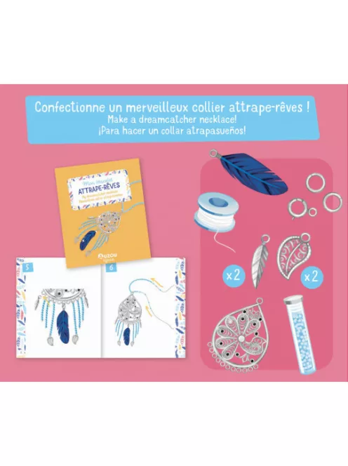 Nyaklánc készítés, Álomfogó kreatív készlet Auzou