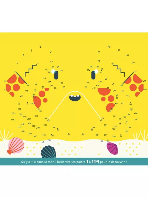 Letörölhető fejtörő feledatkártyák, A tenger alatt Auzou