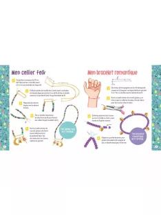   Varázslatos ékszerkészítő készlet gyöngyökkel és medálokkal Auzou