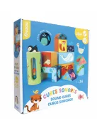 Interaktív színes építőkockák Auzou