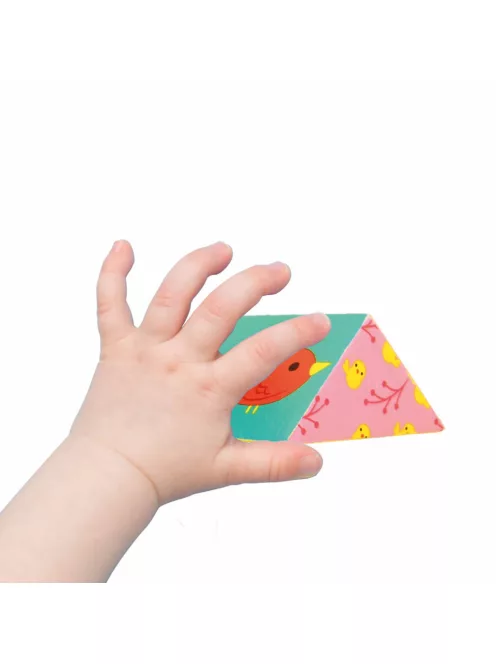 Interaktív színes építőkockák Auzou