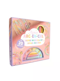 Ékszerkészítő készlet, Szivárványos ékszerek Auzou