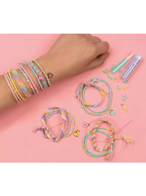 Ékszerkészítő készlet, Szivárványos ékszerek Auzou