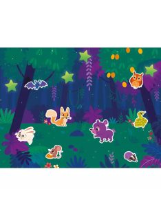 Sötétben világító matricacsomag 200 db-os Auzou