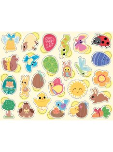 300 db-os matrica készlet fém dobozban, Húsvét Auzou