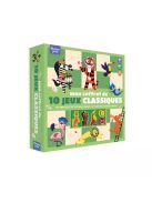 10 klasszikus társasjáték egy dobozban Auzou