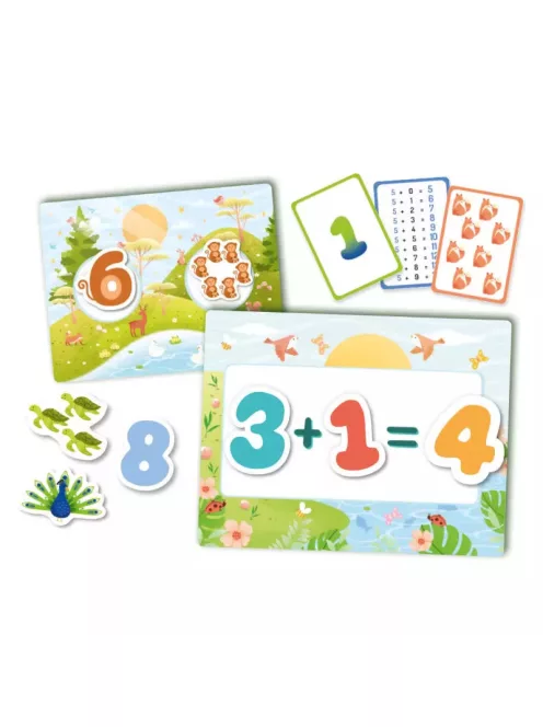 Mágneses készségfejlesztő doboz, Számok Auzou