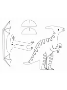 Színező és modellező kreatív készlet, Dinoszauruszok Auzou