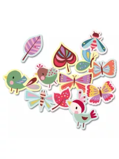 100 db-os matrica készlet, Természet Auzou