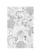 Nagyméretű színező könyv neon filctolakkal Auzou