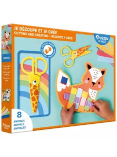 Az olló használata, első kreatív készletem Auzou