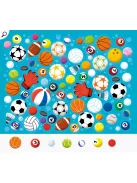 Letörölhető fejtörő feladatkártyák, Foci Auzou